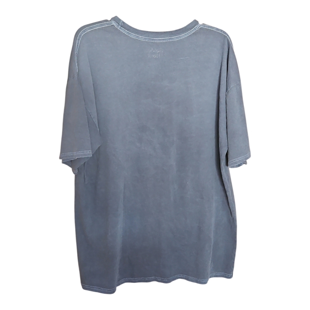 Pac Sun Golden Hour Blue Faded Zodiac Tee - Picture 3 of 4